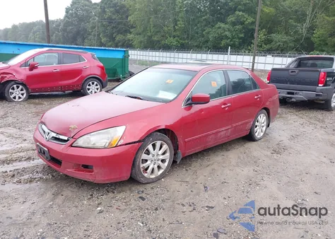 2007 Honda Accord 3.0 Ex z USA, uszkodzony, nr VIN 1HGCM66877A075494